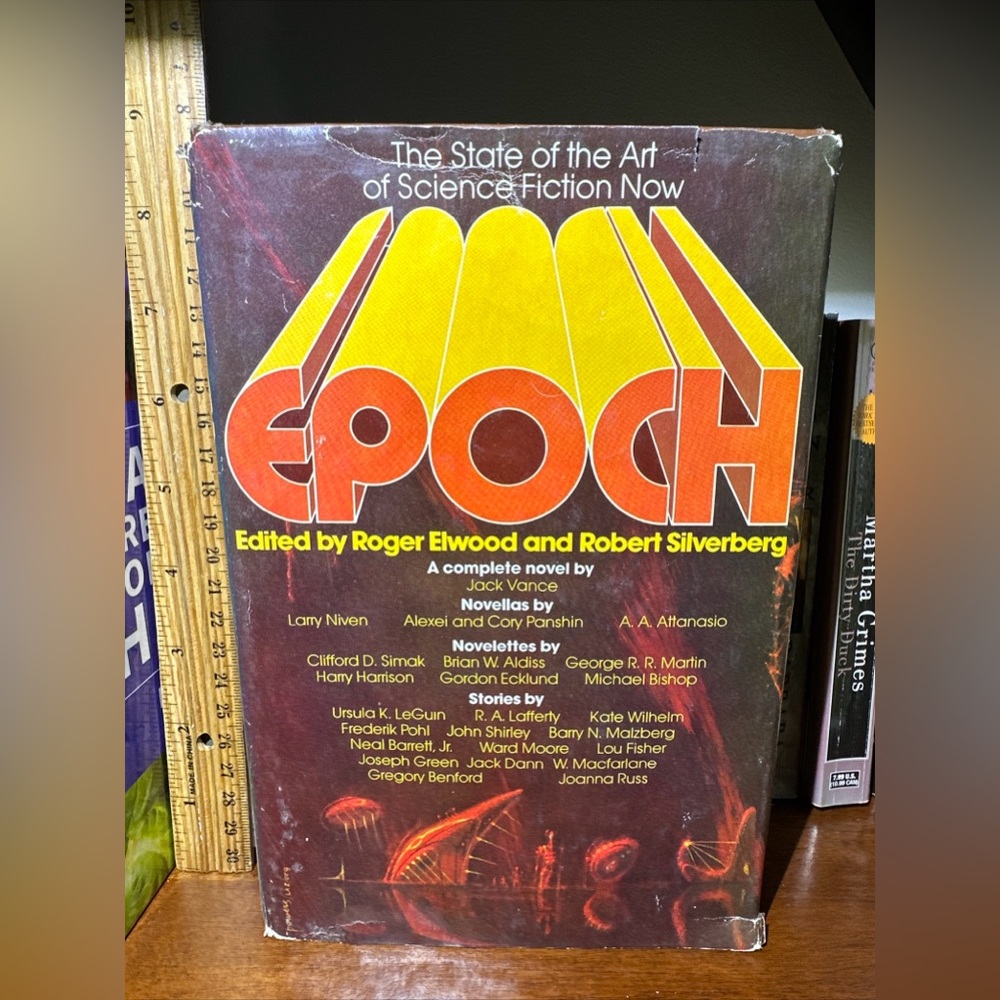 EPOCH - Roger Elwood & Robert Silverberg - 1975 - Berkley Science Fiction HCDJ
